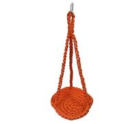 Zkydhbd Cama suave tejida escondite de juguete suave para cama de animales pequeños, hámster, conejos, escondite, jaula colgante plegable para mascotas