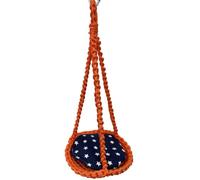 Zkydhbd Cama suave tejida escondite de juguete suave para cama de animales pequeños, hámster, conejos, escondite, jaula colgante plegable para mascotas