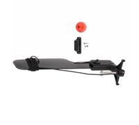 Zkydhbd Canoas de nailon, kayaks, timón, pesca, embarcaciones, control de dirección de pie, para kayaks de mar, cola de pesca