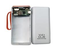 Zkydhbd Cargador portátil de carga rápida de 22,5 W 21700 que proporciona recargas rápidas para una fuente de alimentación eficiente, baterías externas de viaje