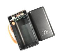 Zkydhbd Cargador portátil de carga rápida de 22,5 W 21700 que proporciona recargas rápidas para una fuente de alimentación eficiente, baterías externas de viaje