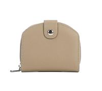 Zkydhbd Cartera de color sólido, elegante y corta, de piel sintética, monedero pequeño con soporte para cambio diario elegante, funda pequeña de piel sintética, color sólido corto, Khaki