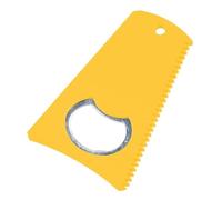 Zkydhbd Ceras para tabla de surf, removedor de raspaduras, peine multifuncional para limpiar tablas de surf con práctico abridor de botellas, peine de cera