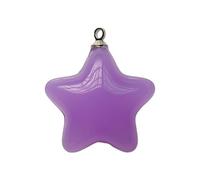 Zkydhbd Colgantes de estrella, accesorios para hacer joyas, collares, suministros acrílicos para hacer joyas