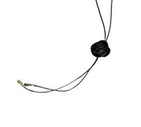 Zkydhbd Collar con colgante ajustable de camelias que simboliza elegancia y nobleza con diseños de tirar para un estilo versátil, as show, Metal