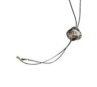 Zkydhbd Collar con colgante ajustable de camelias que simboliza elegancia y nobleza con diseños de tirar para un estilo versátil, as show, Metal