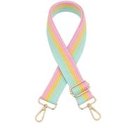 Zkydhbd Correa ajustable colorida con hebilla de metal, reemplazo de hombro alargado para mujeres y niñas, computadoras cruzadas, longitud ajustable, accesorio de moda, reemplazo de hombro elegante, c