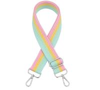 Zkydhbd Correa ajustable colorida con hebilla de metal, reemplazo de hombro alargado para mujeres y niñas, computadoras cruzadas, longitud ajustable, accesorio de moda, reemplazo de hombro elegante, a