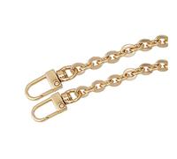 Zkydhbd Correa de cadena para bolsa, correa de hombro, bandolera, bolsa de metal, accesorios de repuesto, correa extensora, accesorios cruzados, accesorios de repuesto, Cadena O plana, Light gold 1.2
