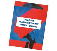 Zkydhbd Cuaderno de gestión de la ira, libro de planificación de salud psicológica, guías de control de la ira para rastrear emociones y estrategias, libro de trabajo para gestión del estrés