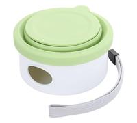 Zkydhbd Cuenco suave para perros, plegable, de viaje, para alimentación de mascotas, accesorio de riego, alimentador de alimentos y agua, cuenco plegable 3 en 1