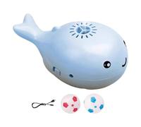 Zkydhbd Elegante juguete flotante con forma de ballena para gatos, redondo, eléctrico, para diversión en interiores y ejercicio