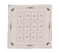 Zkydhbd Elegante mantel de terciopelo portátil con obras de arte místicas para meditaciones espirituales y decoración del hogar, lavable a máquina