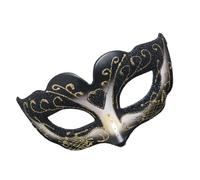 Zkydhbd Elegante máscara de media cara para niños y niñas, vintage, carnaval, venecianos, para fiestas de Halloween, fiestas de moda