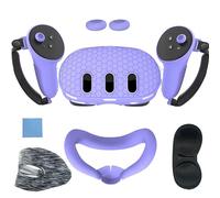 Zkydhbd Essential 7 accesorios para auriculares, protector de controlador, tapa basculante, interfaces faciales, soporte de controlador, cubierta antiarañazos