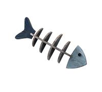 Zkydhbd Estante de pared de peces envejecidos, estilo de granja, organizadores flotantes de madera para pasillo, baño, dormitorio, estante de madera para colgar en la pared