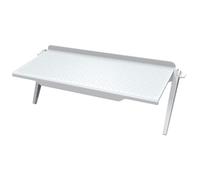 Zkydhbd Estantes de almacenamiento ajustables para pantallas de televisores, monitores de computadora, estante de almacenamiento superior para routers, estantes para el hogar, soporte de exhibición de