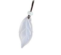 Zkydhbd Ethnic Styles - Collar con colgante de jade con cordón tejido hecho a mano para mujeres y coleccionistas de moda, as show, Calcedonia de jade, jade Dongling, etc.