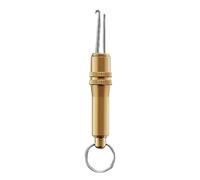 Zkydhbd Extractor de anzuelos retráctiles, extractor de anzuelos de pesca, extractor de líneas, herramientas de anudador, separador, gancho de aguja, herramienta de atado de nudos