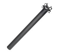 Zkydhbd Fibras de carbono, tija de sillín de bicicleta de montaña, sillín de tubo, postes de bicicleta, postes de bicicleta de fibra de carbono