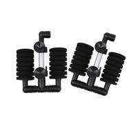 Zkydhbd Filtro de acuario silencioso, cartuchos de esponja de filtración, biofiltro, accesorios de acuario (paquete de 2) agua silenciosa para peceras grandes
