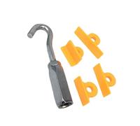 Zkydhbd Gancho extractor de abolladuras de aleación de acero, ángulo profesional para abolladuras