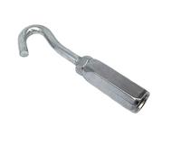 Zkydhbd Gancho extractor de abolladuras de aleación de acero, ángulo profesional para abolladuras