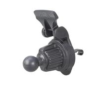 Zkydhbd Gancho giratorio de salida de aire ajustable para soporte de carga de teléfono de 17 mm, soporte de agarre de cabeza esférica para coche, soporte de teléfono para ventilación