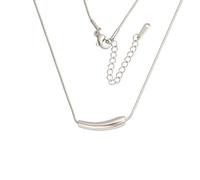 Zkydhbd Gargantilla con colgante de lazo geométrico de moda, cadena de cuello ajustable, joyería de fiesta, collar de cadena de clavícula ajustable, ligero y cómodo, talla única, como se describe