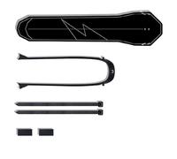 Zkydhbd Guardabarros universales para bicicleta, amplios, gruesos, fáciles de instalar, para varios tipos de bicicletas, ligeras