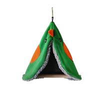 Zkydhbd Hamaca para pájaros, tienda de campaña para loros, suministros de conure, manta peluda para loros pequeños, juguete para jaula de pájaros