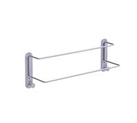 Zkydhbd Instalación sencilla y estante de baño que ahorra espacio, hecho de acero al carbono fuerte y resistente Space Beauty