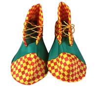 Zkydhbd Juego completo de cosplay de payaso para adultos, para celebración de Halloween, juego de rol, arcoíris, pelo, nariz, corbatín, guantes, accesorios, conjunto esencial para eventos de cosplay