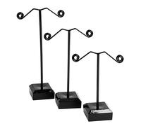 Zkydhbd Juego de 3 soportes acrílicos para pendientes de árbol de joyería