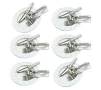 Zkydhbd Juego de 6 cubiertos en miniatura para casa de muñecas a escala 1/12, ajuste de escena de comedor, utensilios de cocina realistas, figura de modelo, cortador en miniatura, tenedor, cuchara
