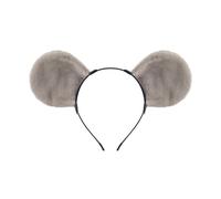 Zkydhbd Juego de accesorios de disfraz de 1/2/3 piezas, orejas de ratón, diadema, cola, falda tutú para niños y niñas, fiesta de Halloween, disfraz de cosplay de Halloween, disfraz de cosplay para