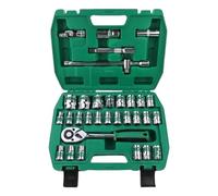 Zkydhbd Juego de llaves de trinquete para coche, 1/4, combinación de llaves dinamométricas con enchufe métrico