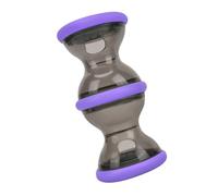 Zkydhbd Juguete para masticar con forma de mancuerna para perros, alimentador lento, rompecabezas interactivo para entrenamiento de mascotas, dispensador de golosinas para perros