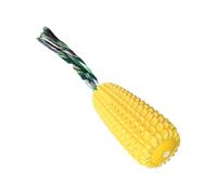 Zkydhbd Juguete realista para masticar perros de maíz, limpieza de dientes, estimulación mental, para razas pequeñas a grandes, entretenimiento para masticar perros