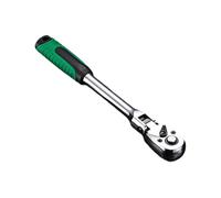 Zkydhbd Llave de trinquete de 3/8 1/4 1/2 pulgadas de liberación rápida, llave de vaso reversible, extensión de trinquete resistente para reparación de automóviles