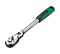 Zkydhbd Llave de trinquete de 3/8 1/4 1/2 pulgadas de liberación rápida, llave de vaso reversible, extensión de trinquete resistente para reparación de automóviles