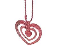 Zkydhbd Llavero creativo con colgante de corazón coreano, elegante soporte de coche, regalo para niñas, niños, mujeres, llavero con colgante de cadena de coche, para bolso, bolso de mano, b