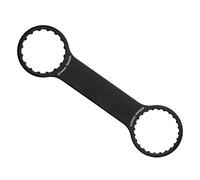 Zkydhbd Llaves mecánicas universales para bicicletas, soportes inferiores de bicicleta de acero inoxidable, agarre antideslizante, compactos para ciclismo con agujero de almacenamiento