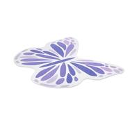 Zkydhbd Mariposa ligera alfombra de lujo para sala de estar, minimalistas, mesa de café, dormitorio, cama, manta lateral, alfombra simple mariposa
