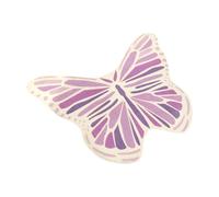 Zkydhbd Mariposa ligera alfombra de lujo para sala de estar, minimalistas, mesa de café, dormitorio, cama, manta lateral, alfombra simple mariposa