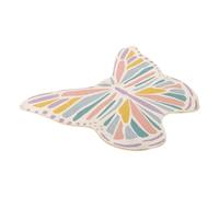Zkydhbd Mariposa ligera alfombra de lujo para sala de estar, minimalistas, mesa de café, dormitorio, cama, manta lateral, alfombra simple mariposa