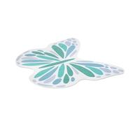 Zkydhbd Mariposa ligera alfombra de lujo para sala de estar, minimalistas, mesa de café, dormitorio, cama, manta lateral, alfombra simple mariposa