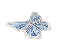 Zkydhbd Mariposa ligera alfombra de lujo para sala de estar, minimalistas, mesa de café, dormitorio, cama, manta lateral, alfombra simple mariposa