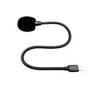 Zkydhbd Micrófono USB C para juegos con cancelación de ruido y cuello de cisne ajustable, micrófono de condensador omnidireccional para PC, laptop, streaming, reuniones, micrófono de conferencia