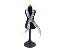 Zkydhbd Modelo de maniquí femenino en miniatura, reglas de tela, vestido de muñeca de simulación para casa de muñecas 1/12 reglas de juguete